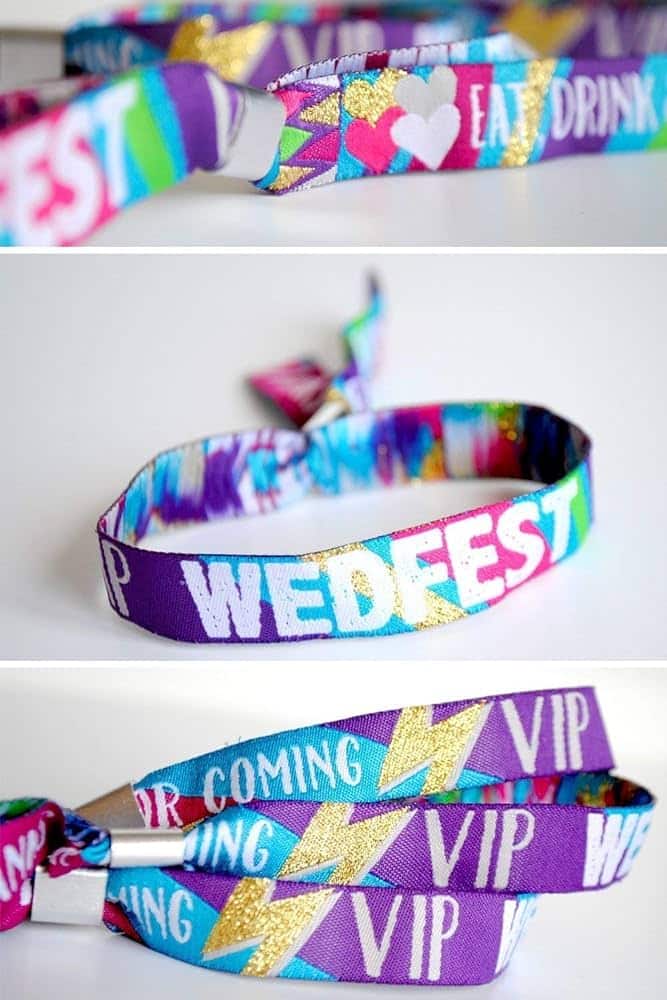 Wedding Wristbands Fabric Wedding Wristbands Fabric