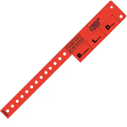 Features of Detachable Tab Vinyl Wristbands