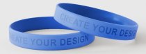 Silicone - Debossed Wristbands