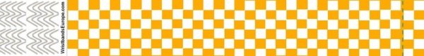 Plain Tyvek Checked Orange