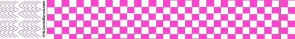 Plain Tyvek Checked Pink