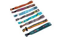 Customized Fabric Festival Wristbands