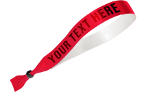 Customized Fabric Festival Wristbands