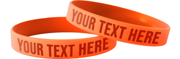 Custom Printed Silicone Wristbands in Ireland