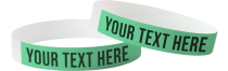 Eco Friendly Tyvek Wristbands for events in Ireland