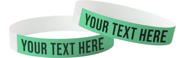 Eco Friendly Tyvek Wristbands for events in Ireland