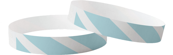 Plain Tyvek Stripey Blue