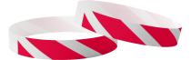 Plain Tyvek Stripey Red