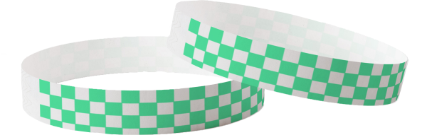 Plain Tyvek Checked Green