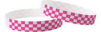 Plain Tyvek Checked Pink