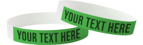 Printed Tyvek Wristbands - Biodegradable