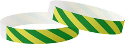 Plain Tyvek Wristbands - Biodegradable