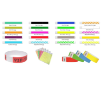 Plain Tyvek Wristbands in Ireland - Litter Free