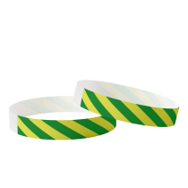 Plain Tyvek Wristbands in Ireland - Litter Free
