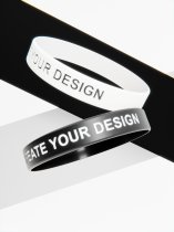 Movember Wristbands in Europe Custom