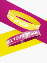 Movember Wristbands in Europe Custom