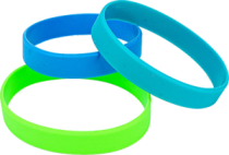 Cheap Plain Silicone Wristbands in Ireland