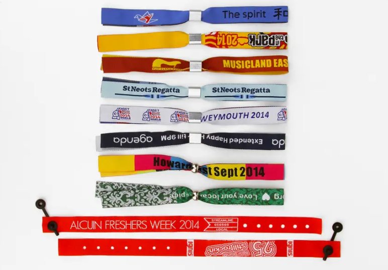 Exploring Fabric Festival Wristband Designs with Vibrant Patterns